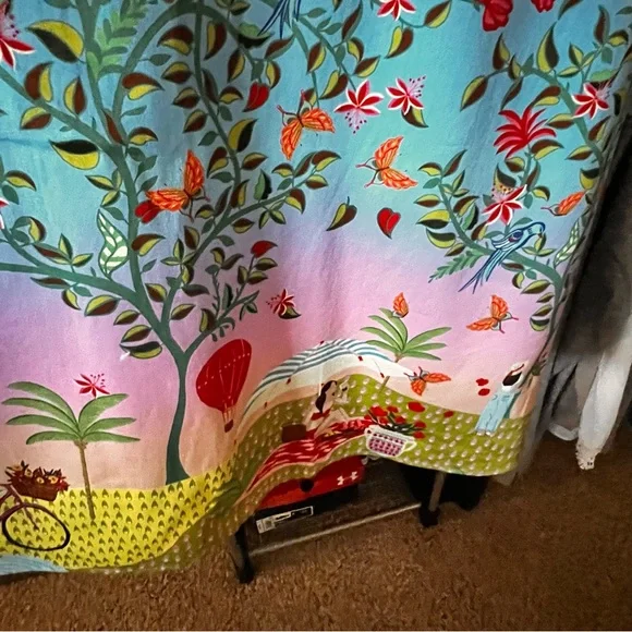 Alden Aldair Lizzie Sky Blue Maxi Dress Size Small NWT - Picture 12 of 14